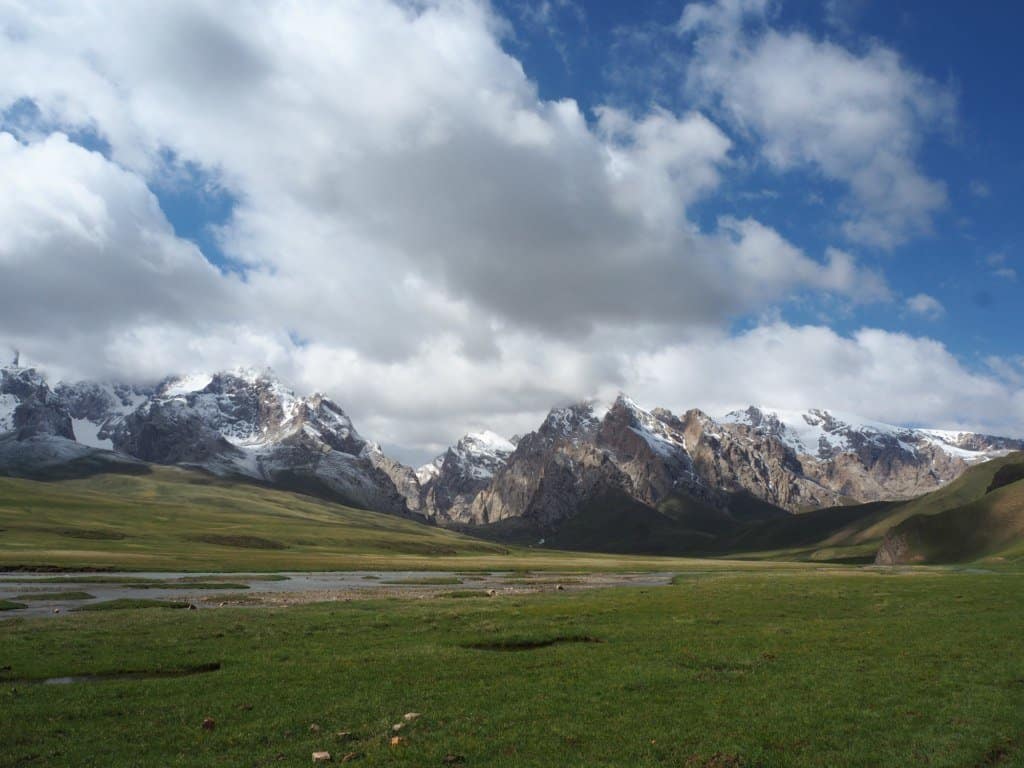 Mountains Close To Kol Suu