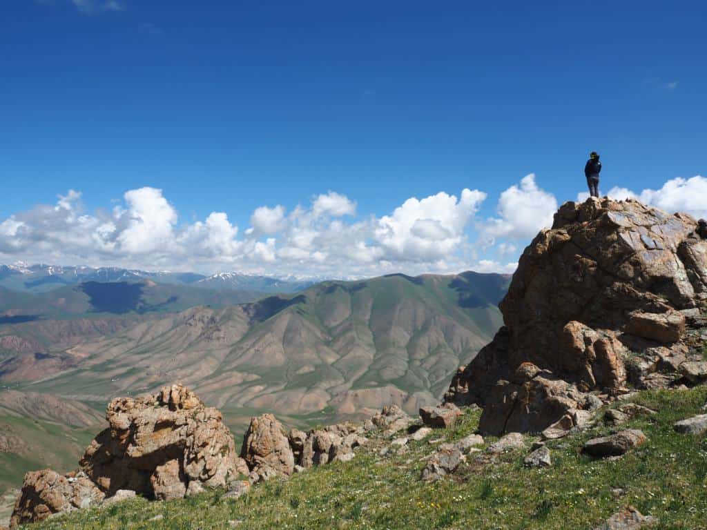 Mountain Pass To Song Kul