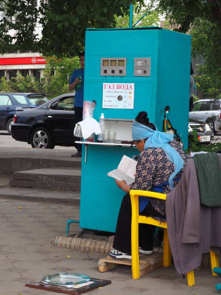 Soviet Water Dispenser In Bishkek