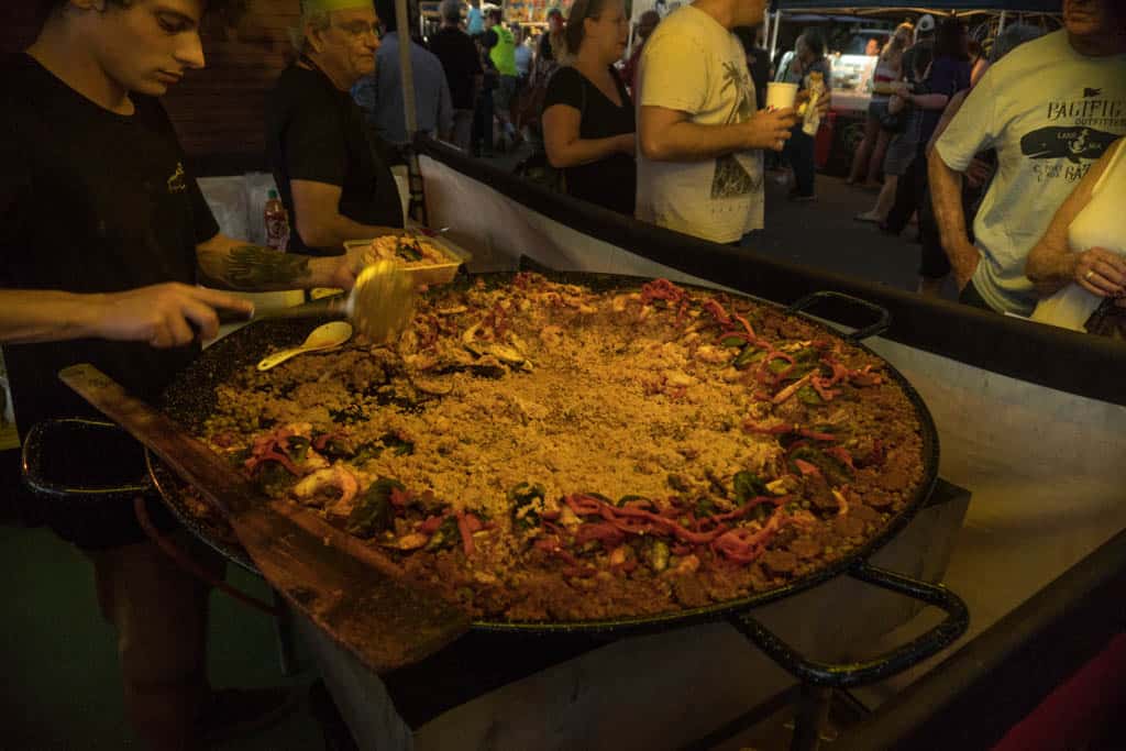 Paella In Mindil Beach Sunset Market