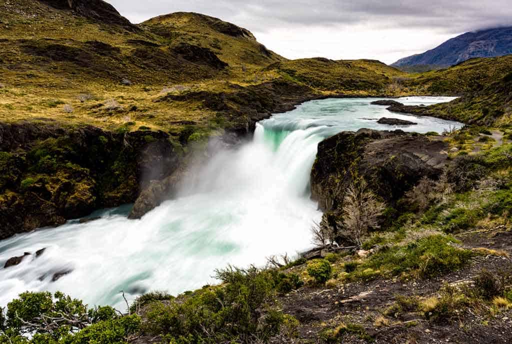 Torres Del Paine Waterfall