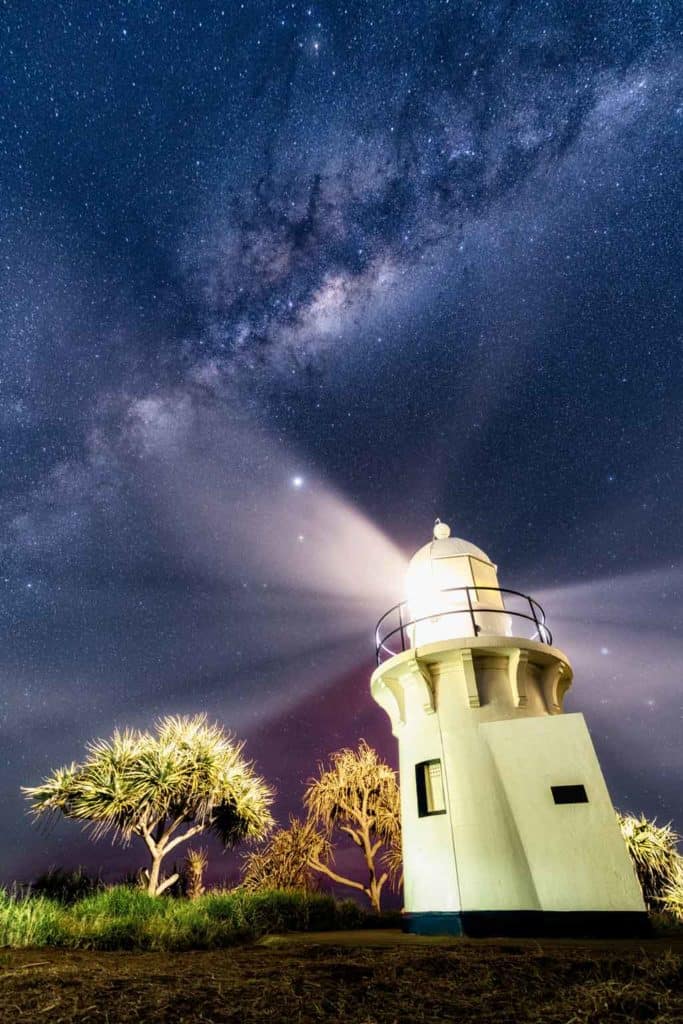 Fingal Head Lighthouse Milky Way