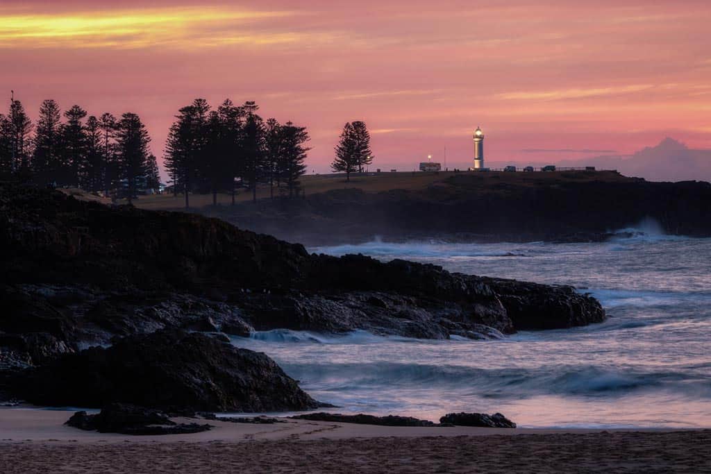 zonsopgang Kiama Beaches