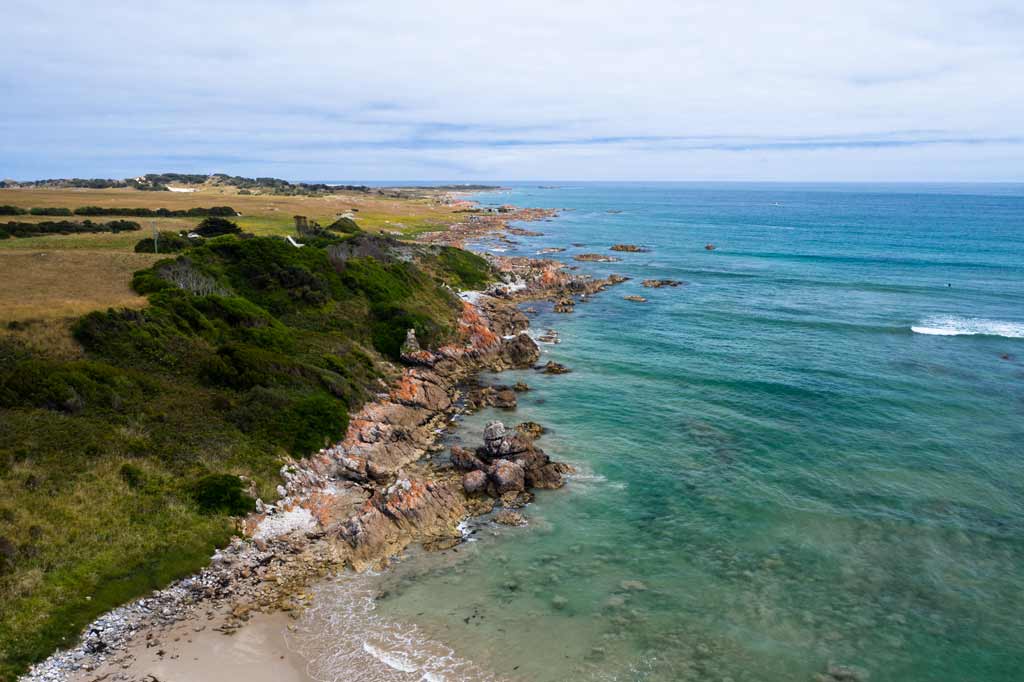 Rocky Coastline Northwest Tasmania