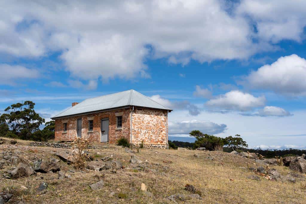 Old Historic Building On Maria Island