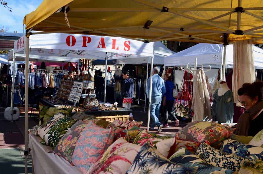 Stalls At The Paddington Markets