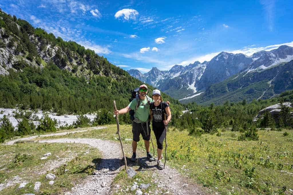 Couple In Mountains Hiking Tips For Beginners