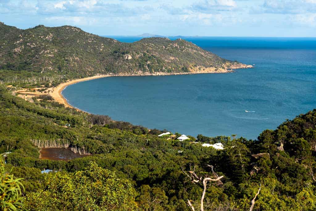 Aerial Shot Of Horseshoe Bay