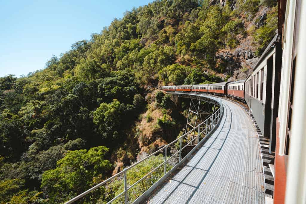 Kuranda Scenic Railway On Track