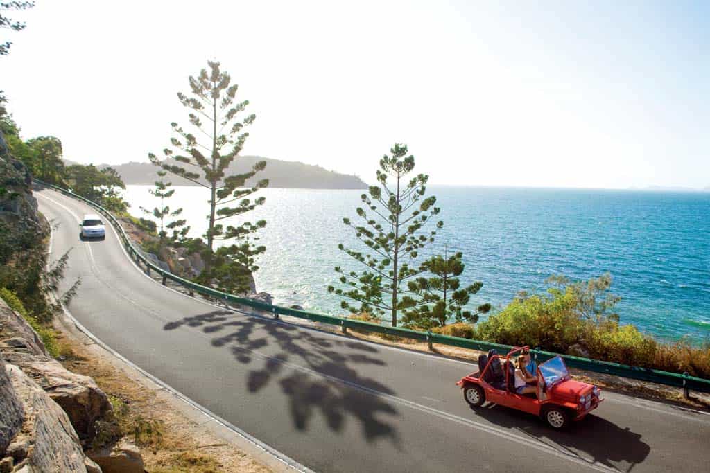 Car Driving On Day Trip To Magnetic Island