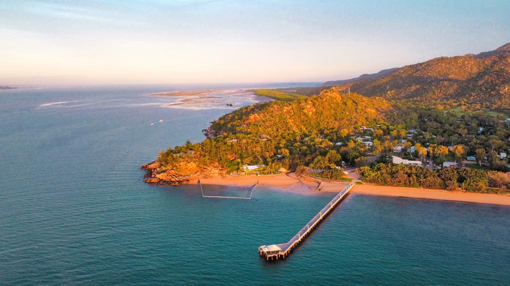 Aerial Photo Of Picnic Bay Jetty