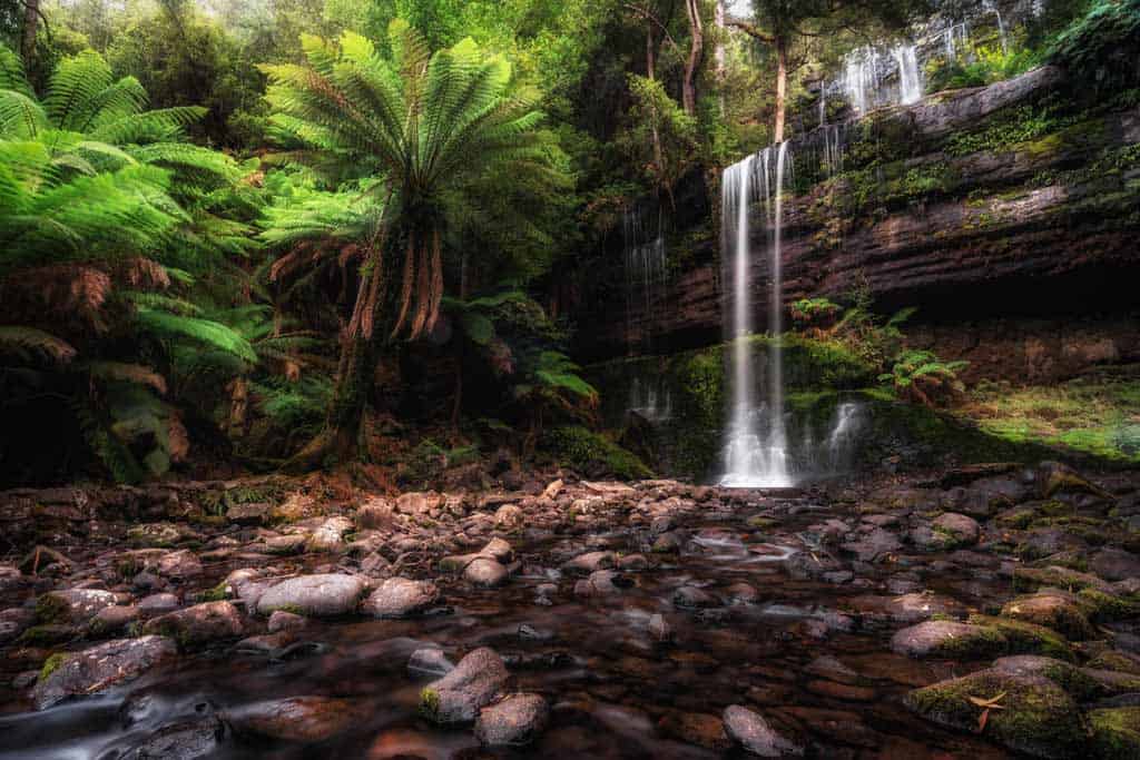 Russell Falls At Mt Field National Park Itinerary