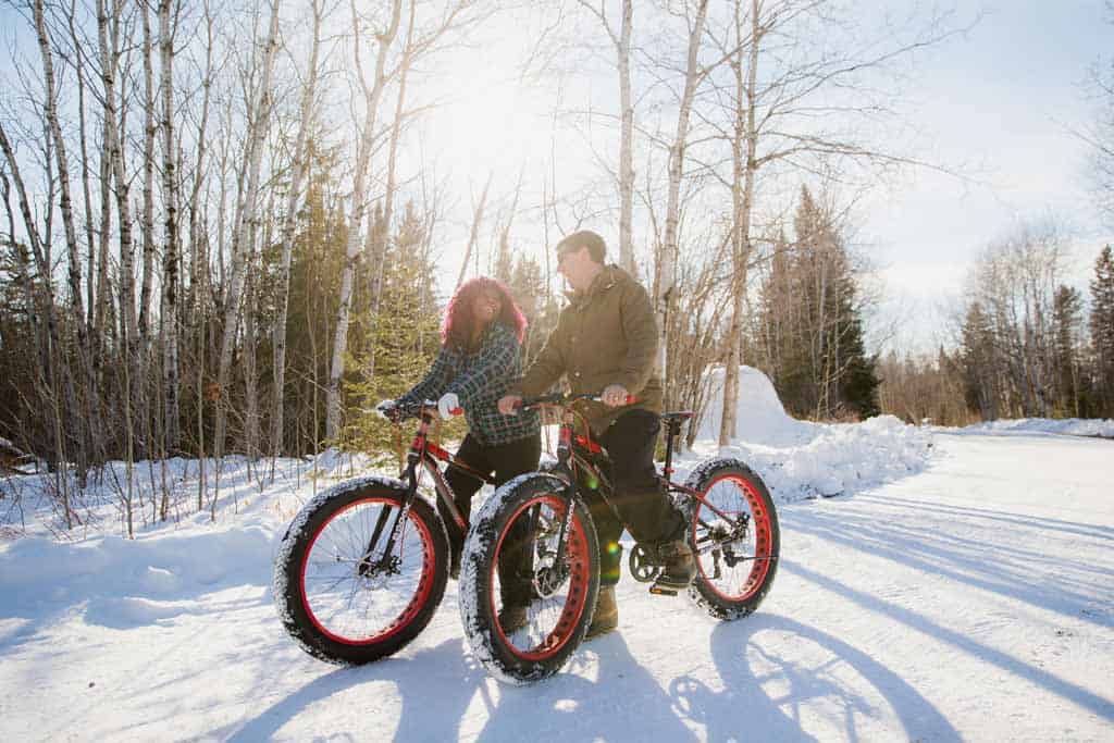 Fat Bike Barrier Bay Manitoba