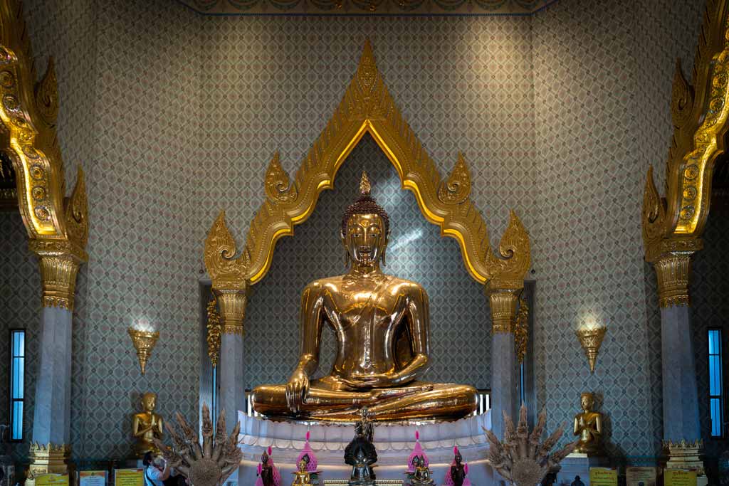 Golden Buddha Wat Traimit Chinatown Bangkok