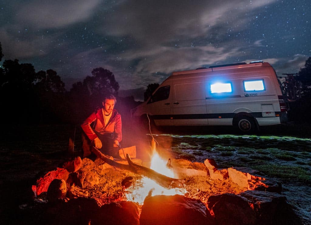 Campsite In Grampians