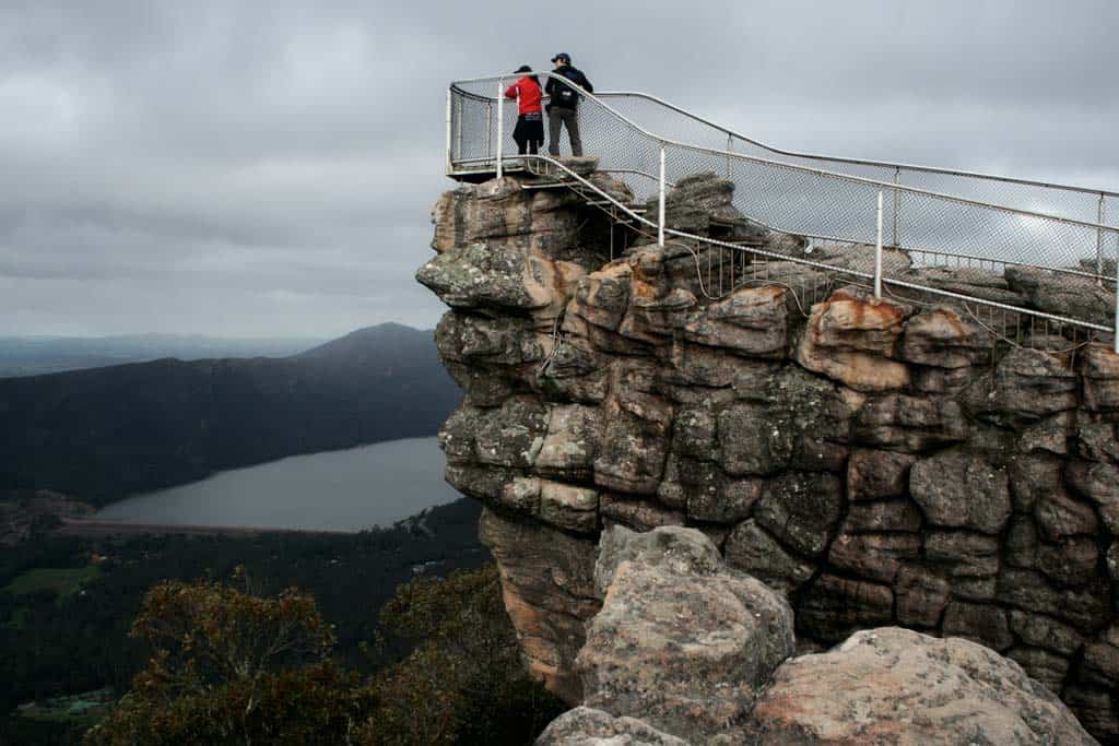 Lookout In The Grampians Hikes