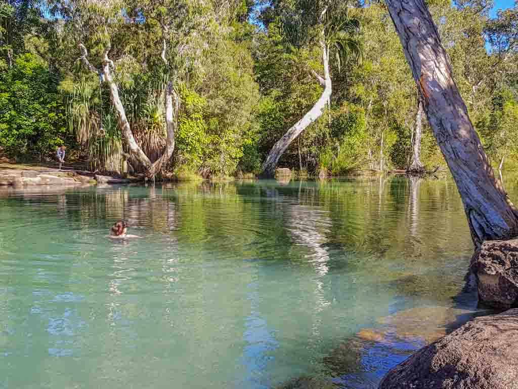 Swimming Byfield National Park