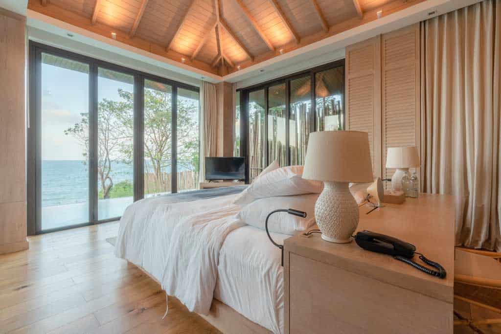Bedroom With Ocean Views