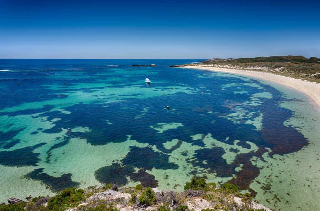 Reef And Coastline Near Coral Bay