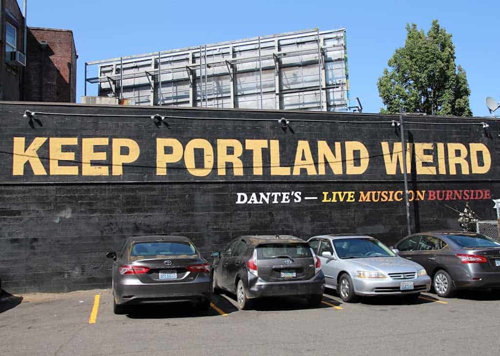 Keep Portland Weird Sign