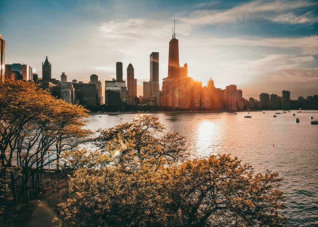 Chicago Lakefront Scenery