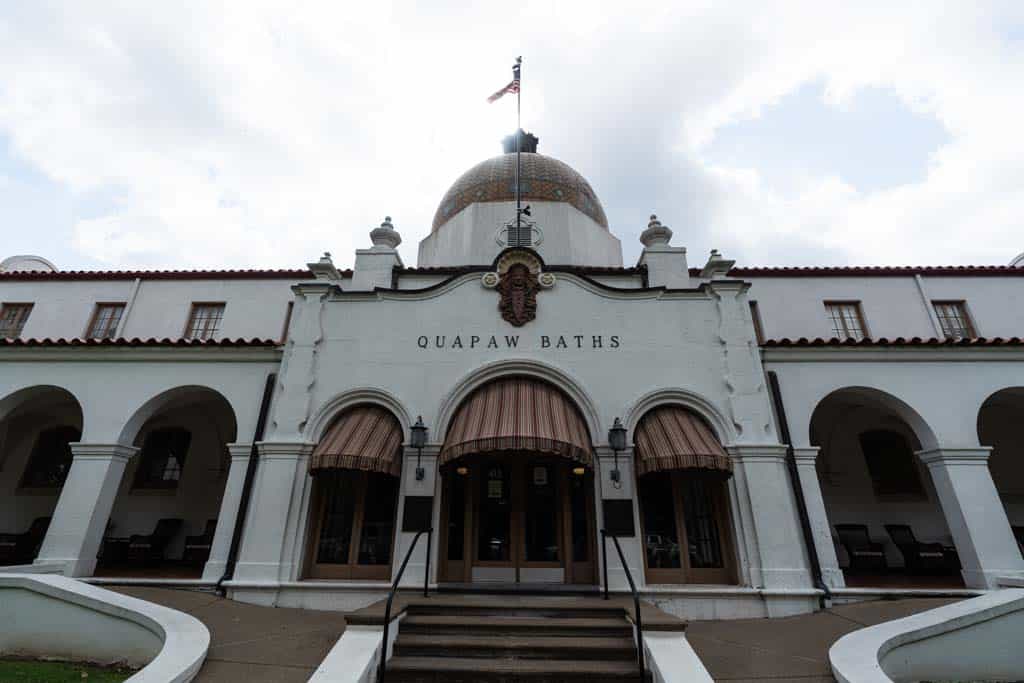 Quapaw Baths Outside