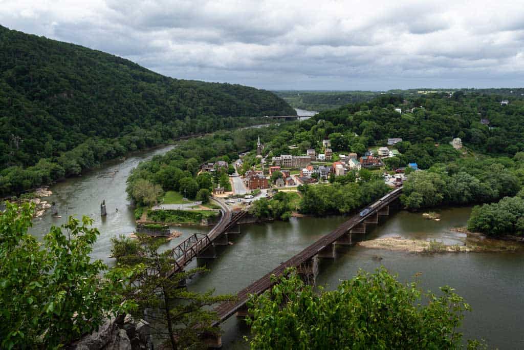 View From Top Of Hike