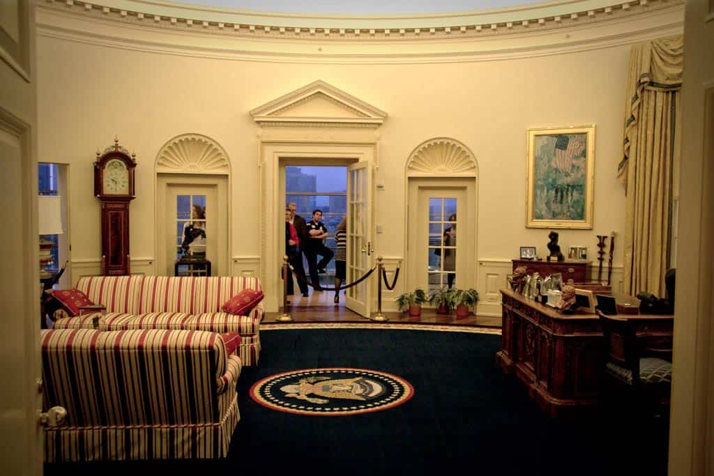 Oval Office William J Clinton Presidential Library