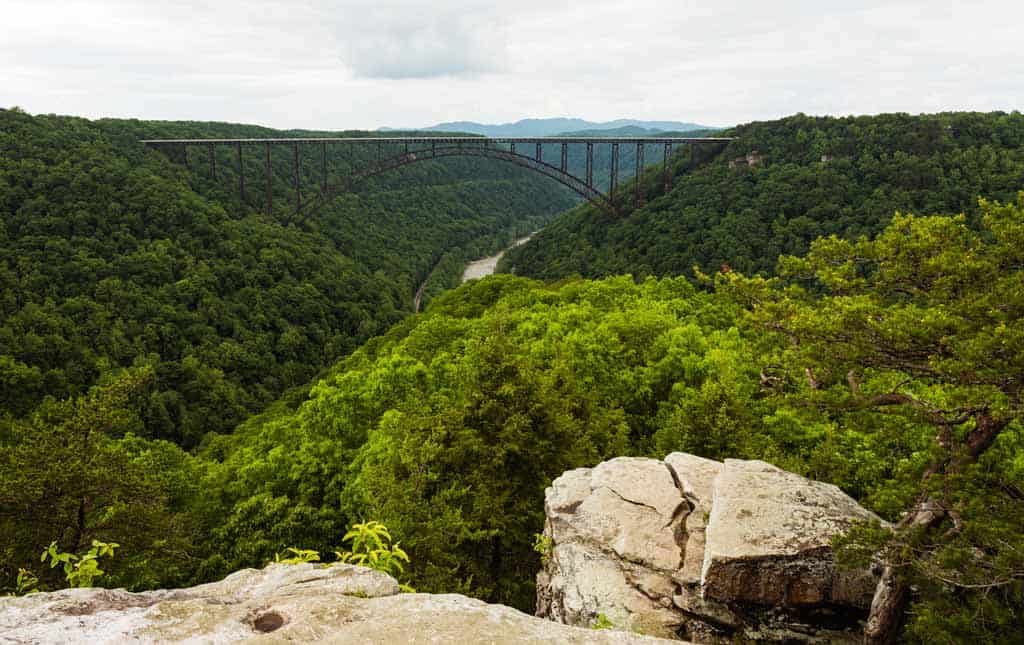 Viewpoint Of New River Gorge