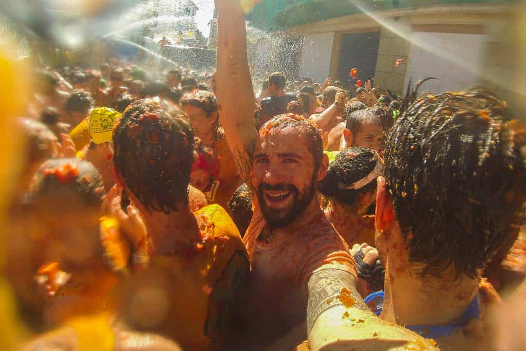 Jarryd La Tomatina Spain