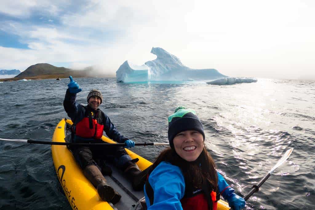 Us Kayaking Greenland Gopro Bright Iceberg 3