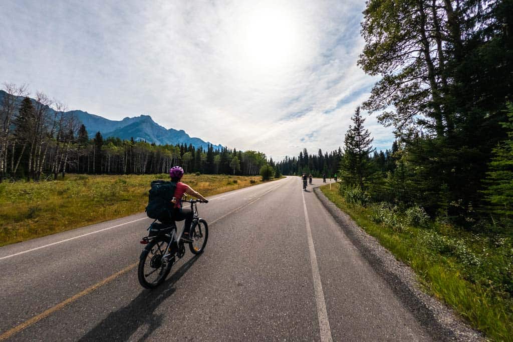 E-Bike Hike Tour Johnston Canyon