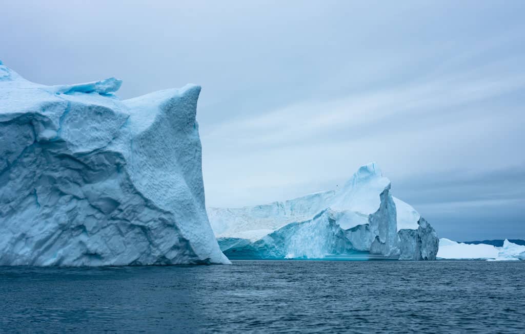 Iceberg Layers Disko Bay