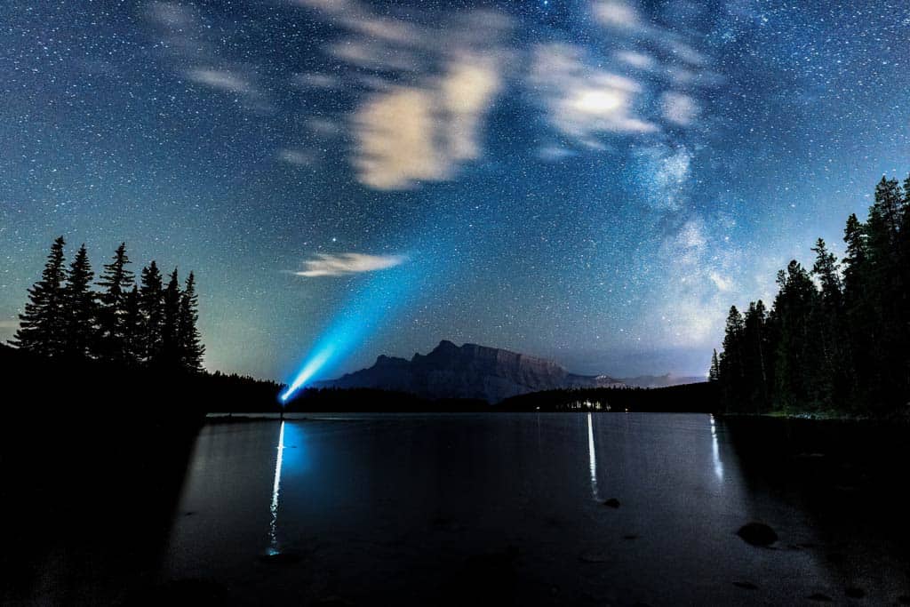 Milky Way Two Jack Lake Banff