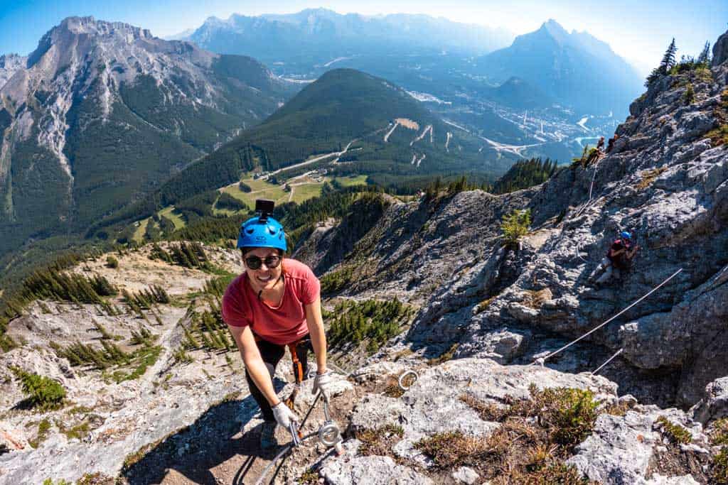 Via Ferrata Mt Norquay