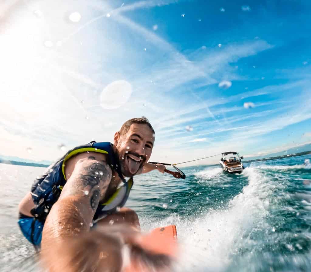 Wakeboarding Lake Geneva