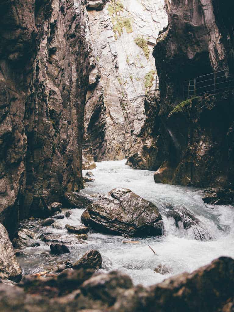 Rosenlaui Glacier Gorge, Switzerland