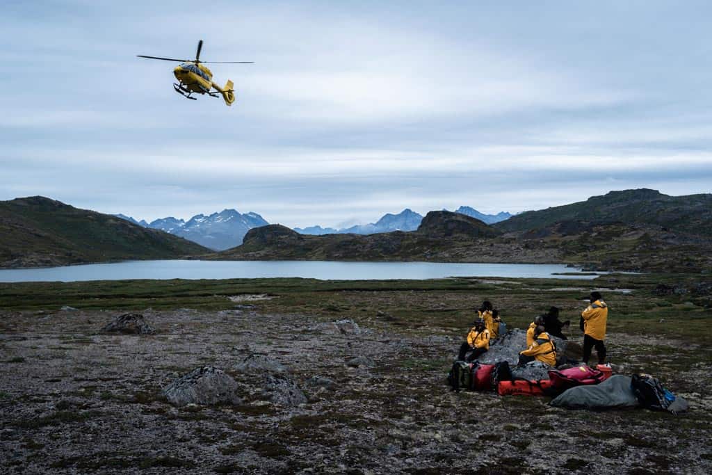 Helicopter Flights Greenland Quark