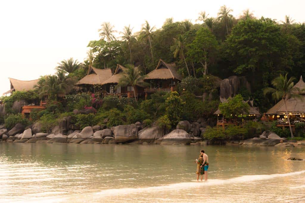 Couple Sunset Sairee Beach