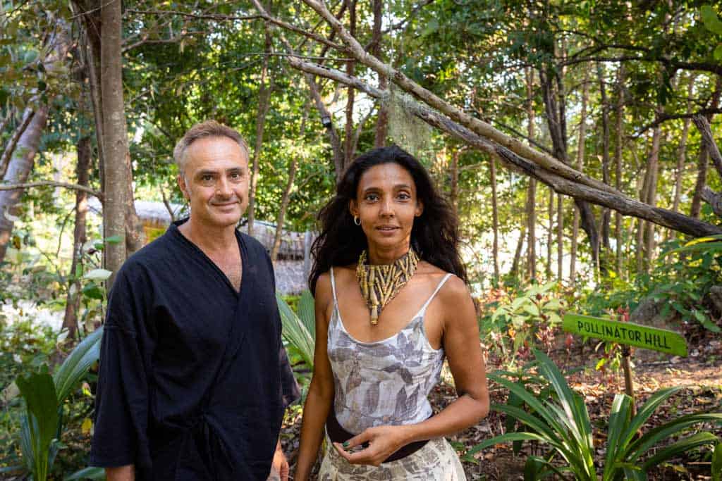 Matteo And Fatimah Indigo Coral House