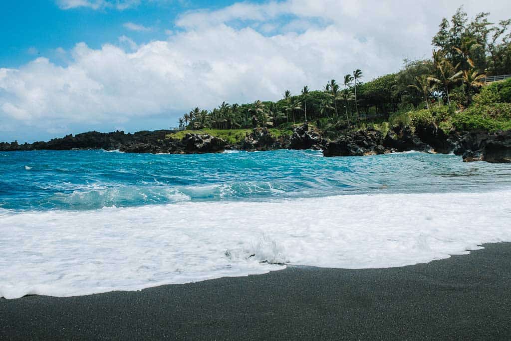 Black Sand Beach Maui