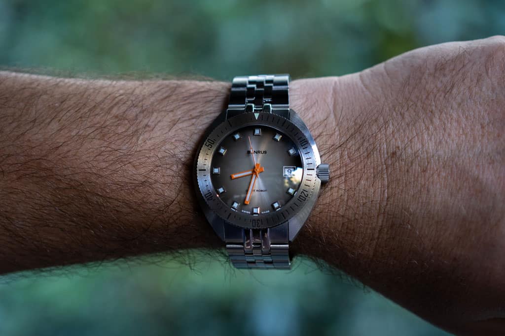 Benrus Orbit Robot Skindiver Watch Review Feature