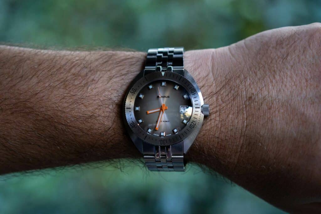 Benrus Watch on Wrist