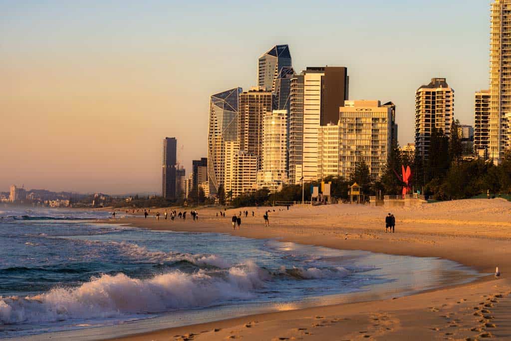 Gold Coast Beach Sunset