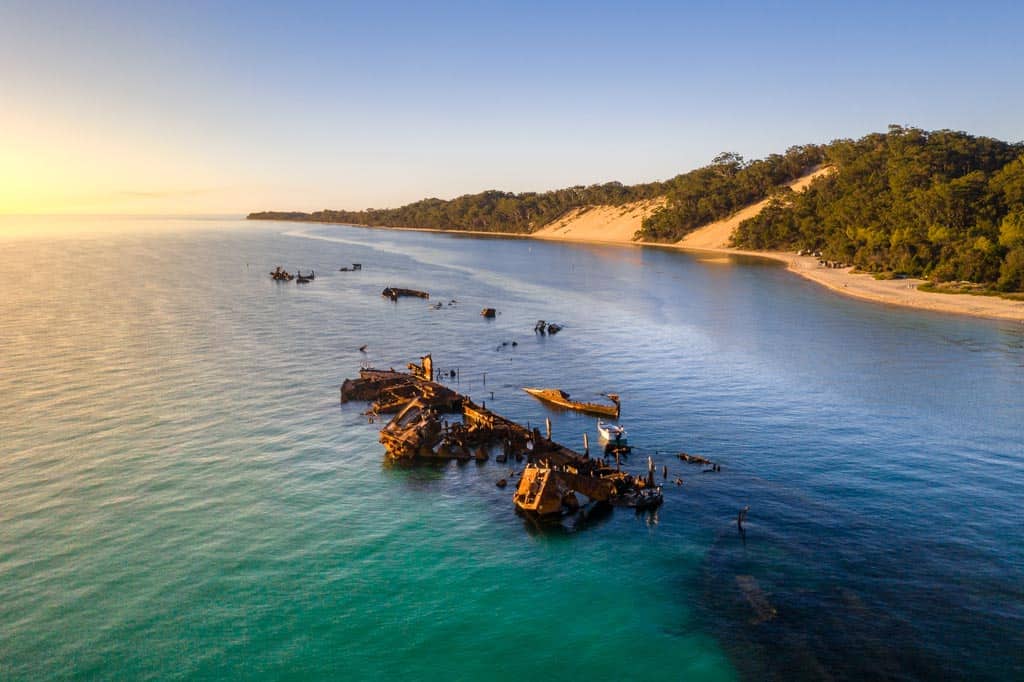 Moreton Island Tangalooma Wrecks Brisbane Day Trips