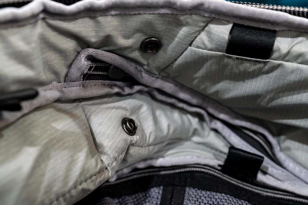 Compression Buttons On Backpack