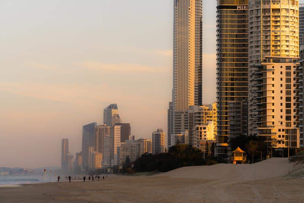 Meriton Suites Gold Coast Sunset