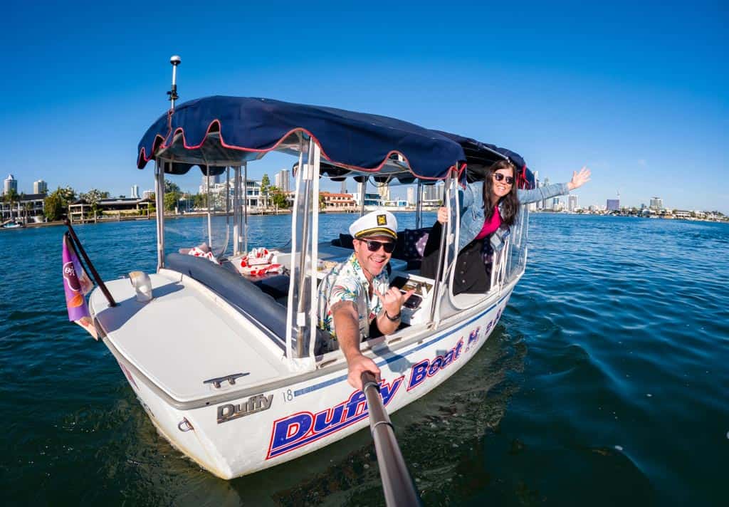 Us On Duffy Down Under Boat