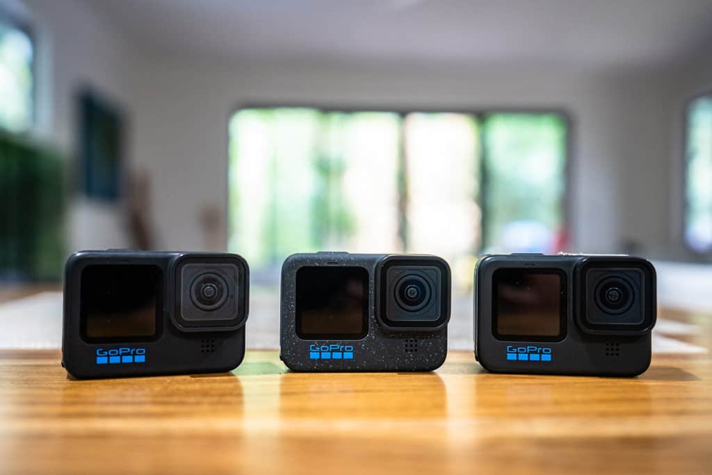 Gopro Size Comparison Hero 12 11 10