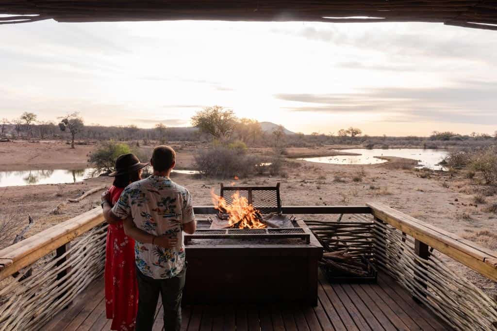 Sunset Cocktails With Fire